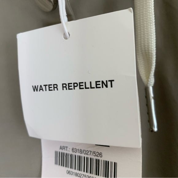 Zara womens water repellant hooded parka jacket XXL NEW - Picture 6 of 11